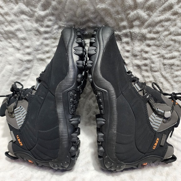 Xpeti Women's Thermator 6''Mid Waterproof Hiking Boots Size 10 Black NWOT - Picture 6 of 10